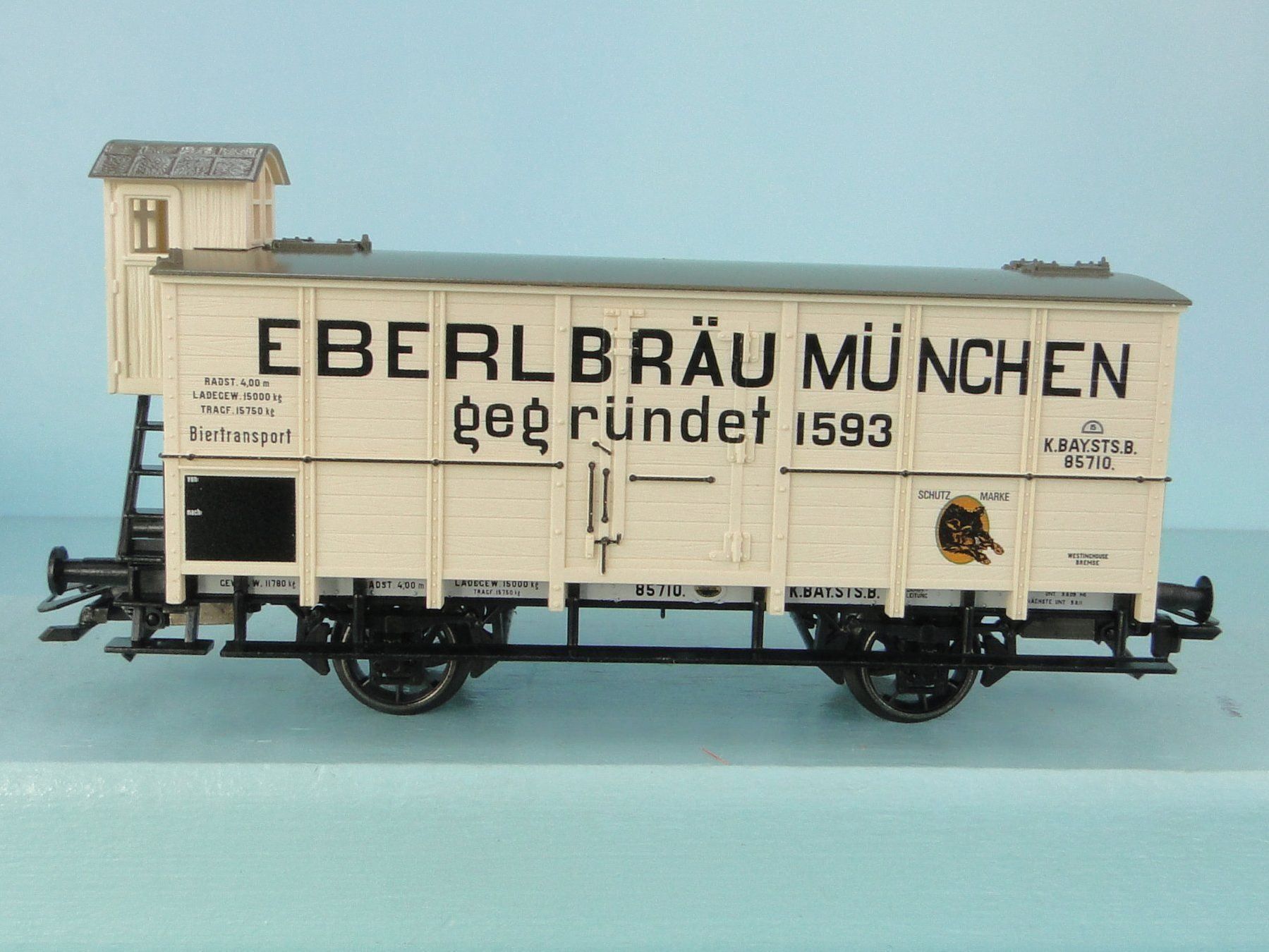 Märklin Modelleisenbahnen: Märklin 45251-02 Eberlbräu Mümchen Bay. – Gebraucht aus Bülach von cann11 3