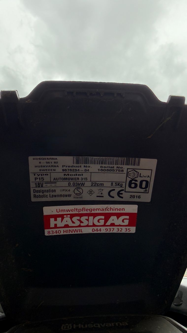 Husqvarna Tagliaerba: Husqvarna Automower 315 – Usato da Zumikon venduto da ste_pb9b 7