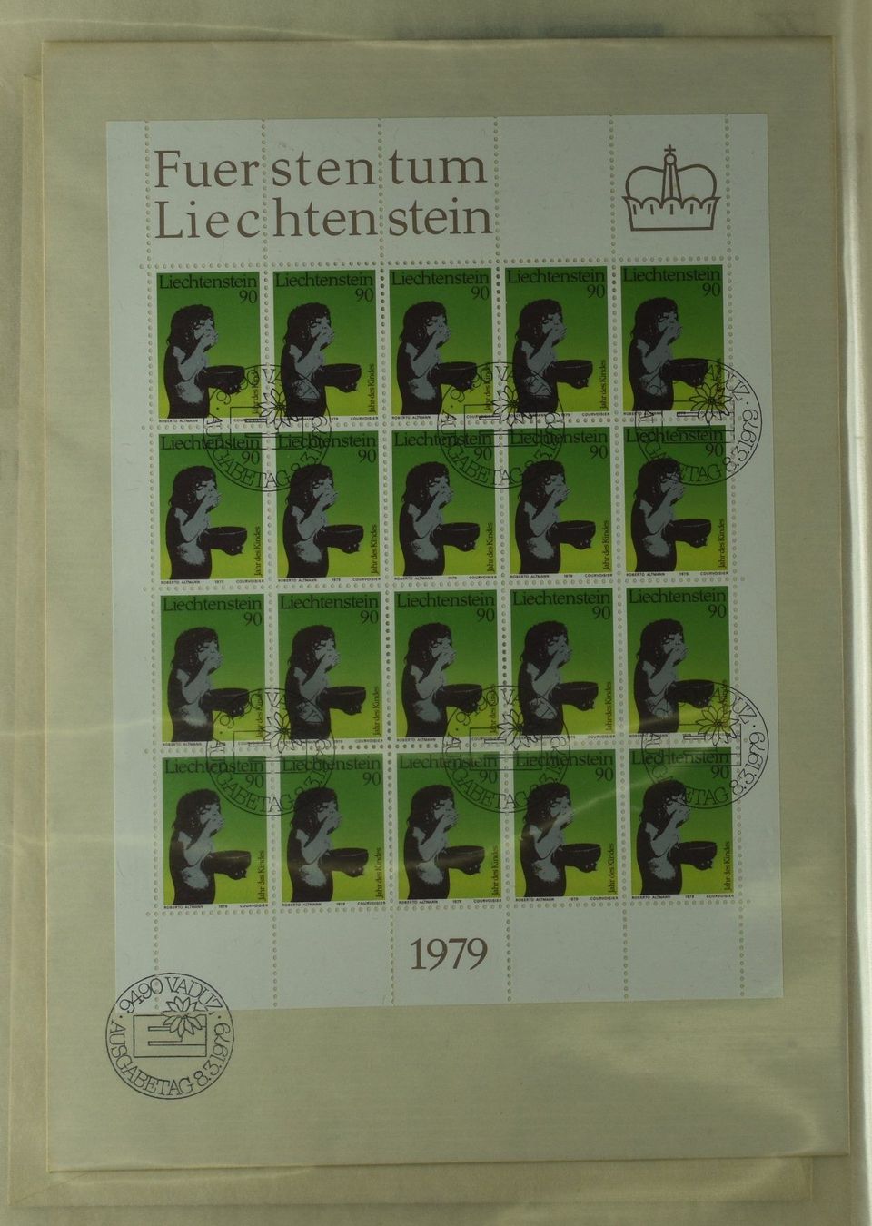 Tutti i francobolli: LIQUIDATION LIECHTENSTEIN: BOGEN / FDCs – Usato da Wetzikon ZH venduto da Philimpex 2