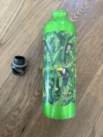 Trinkflasche mit Dschungel-Motiv,0.7l neuwertig