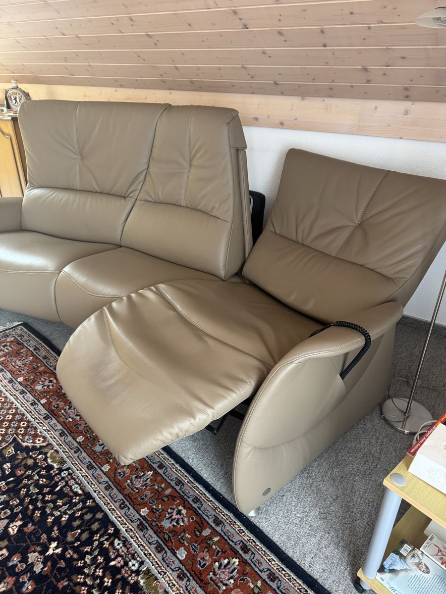 Divani: Longlife Rustika 24 - Ledersofa mit Relaxfunktion – Usato da Bichwil venduto da bling_bim 2