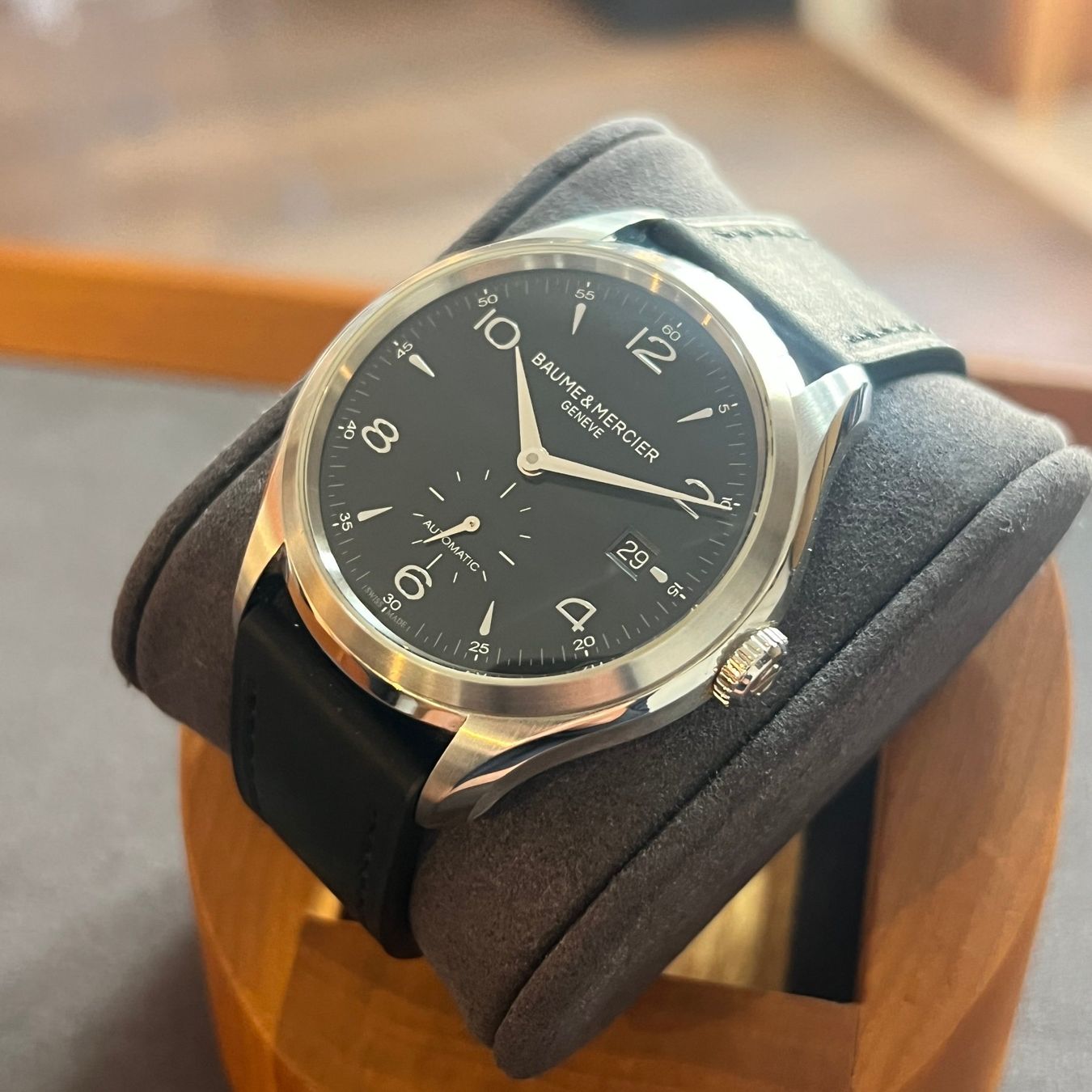 Baume & Mercier Orologi: Baume & Mercier Clifton Automatic Full Set M0A10053 – Usato da Carouge GE venduto da Watchaser 7