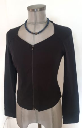 XS 34 FOX: BLAZER / Bolero Jacke tailliert kurz stretch