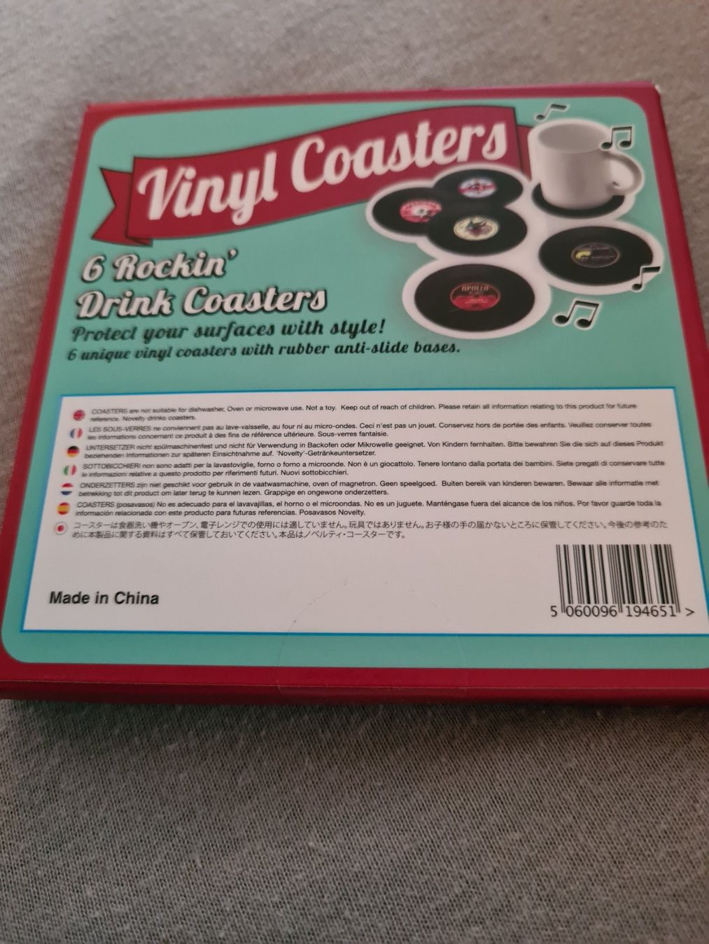 Sottobicchieri: 6 Untersetzer Vinyl Optik – Nuovo e nell'imballaggio originale da Baden venduto da rocket85 1
