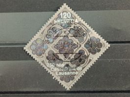 2025 750 Jahre Kathedrale Lausanne Vollstempel