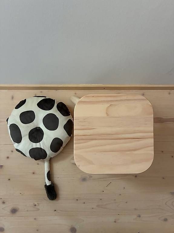 Sgabelli: NEU: Kinderhocker inkl. Hockerbezug  Giraffenmuster  – Usato da Elsau venduto da arasgr 1