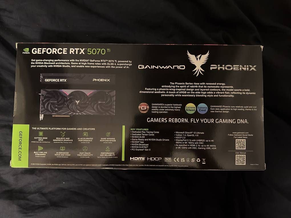 Gainward Schede grafiche: RTX 5070 TI – Usato da Niederweningen venduto da Kolensparmeister 1