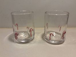 2 Gläser Candy Cane