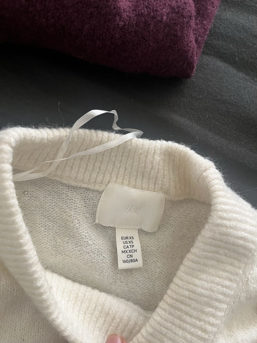 Kleiderpakete: 2 Damen Pullover C&A und H&M mit Perlen  – Neu (gemäss Beschreibung) aus Olten von sae_82z2 7
