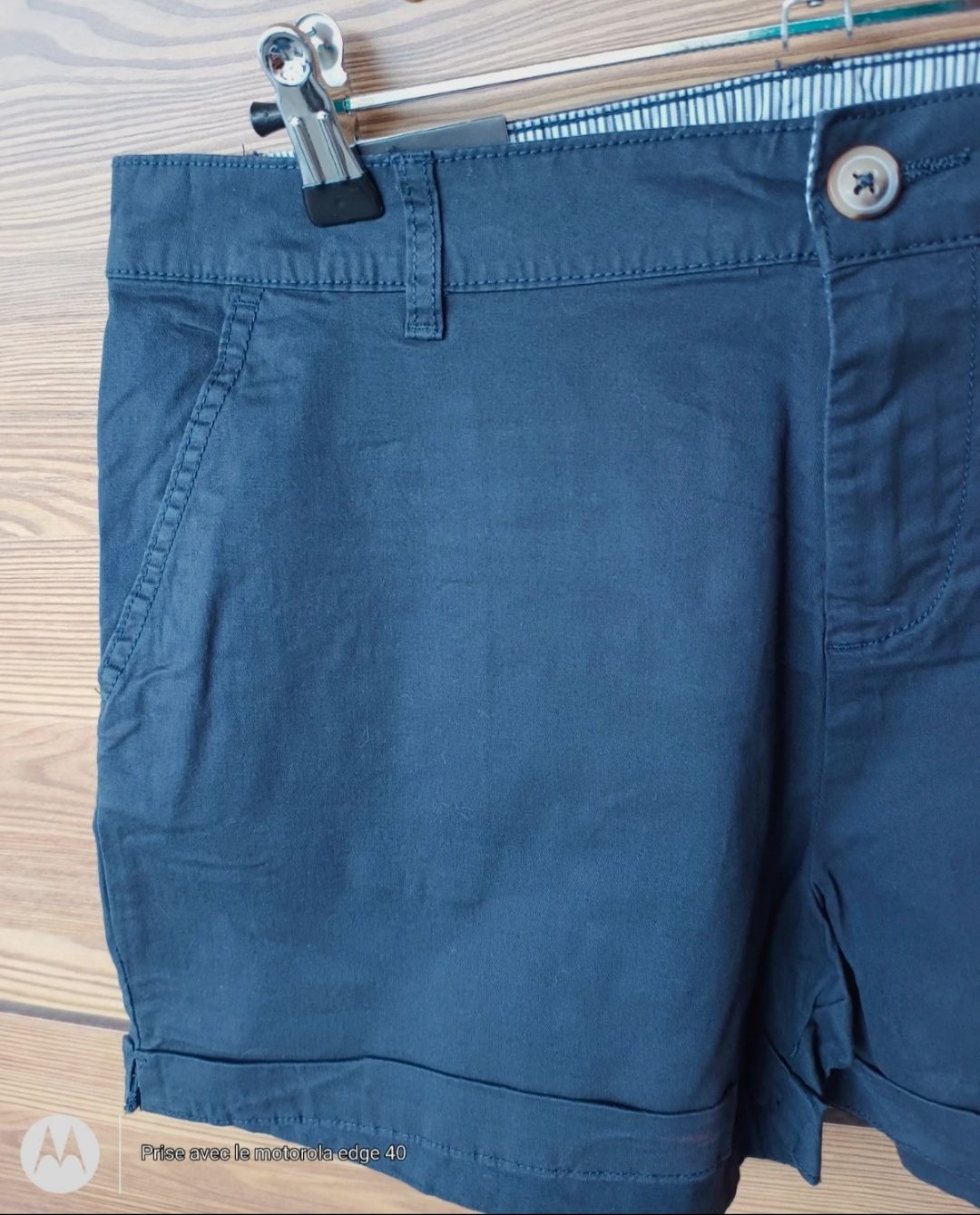 Hosen: Chicorée Short coton bleu marine 38 - Neuf – Neu und originalverpackt aus Genève von Brachiopode 2