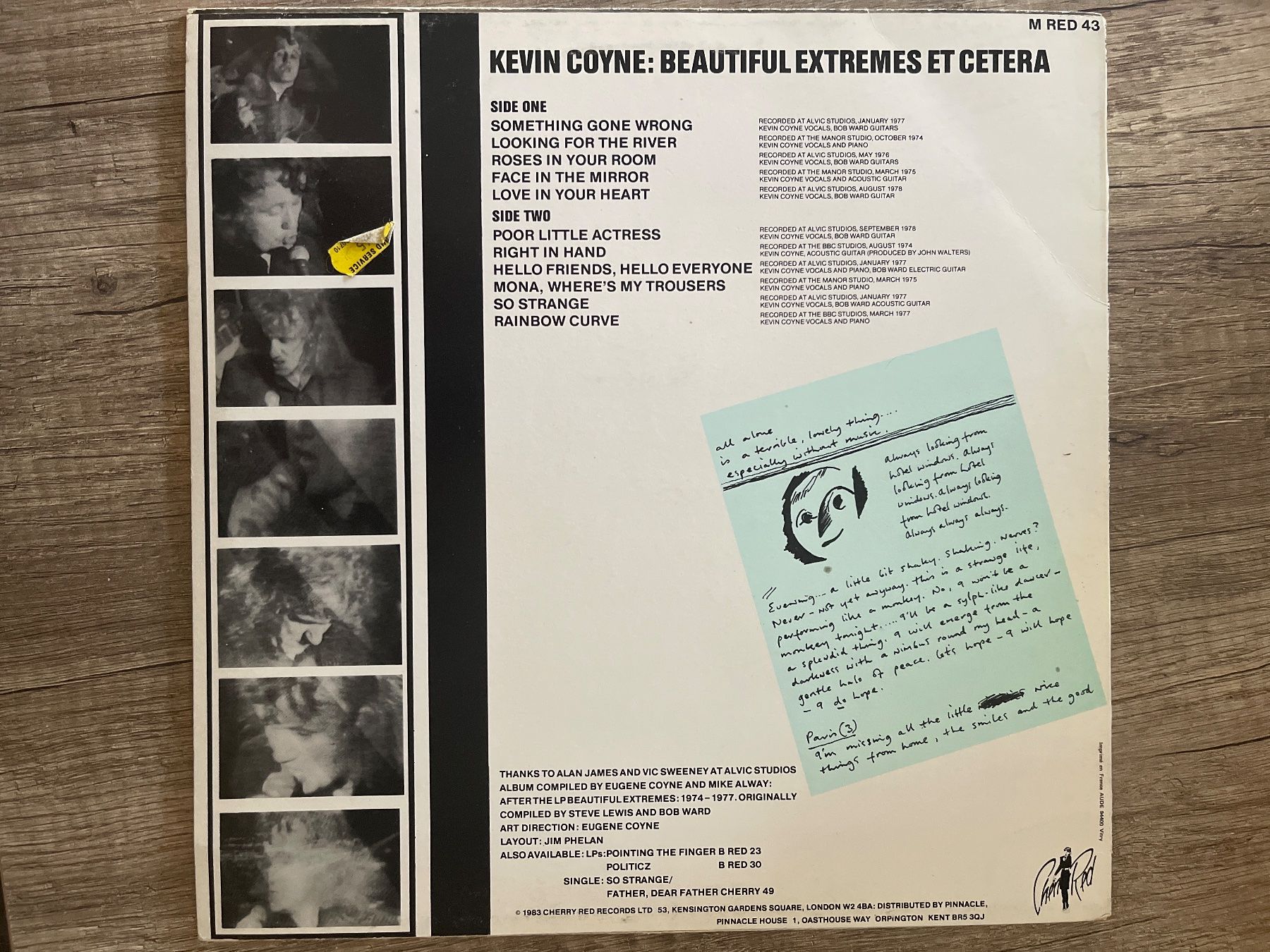 Dischi in vinile: A353/Kevin Coyne - Beautiful Extremes et cetera – Usato da Frutigen venduto da Philippe_jsp 1
