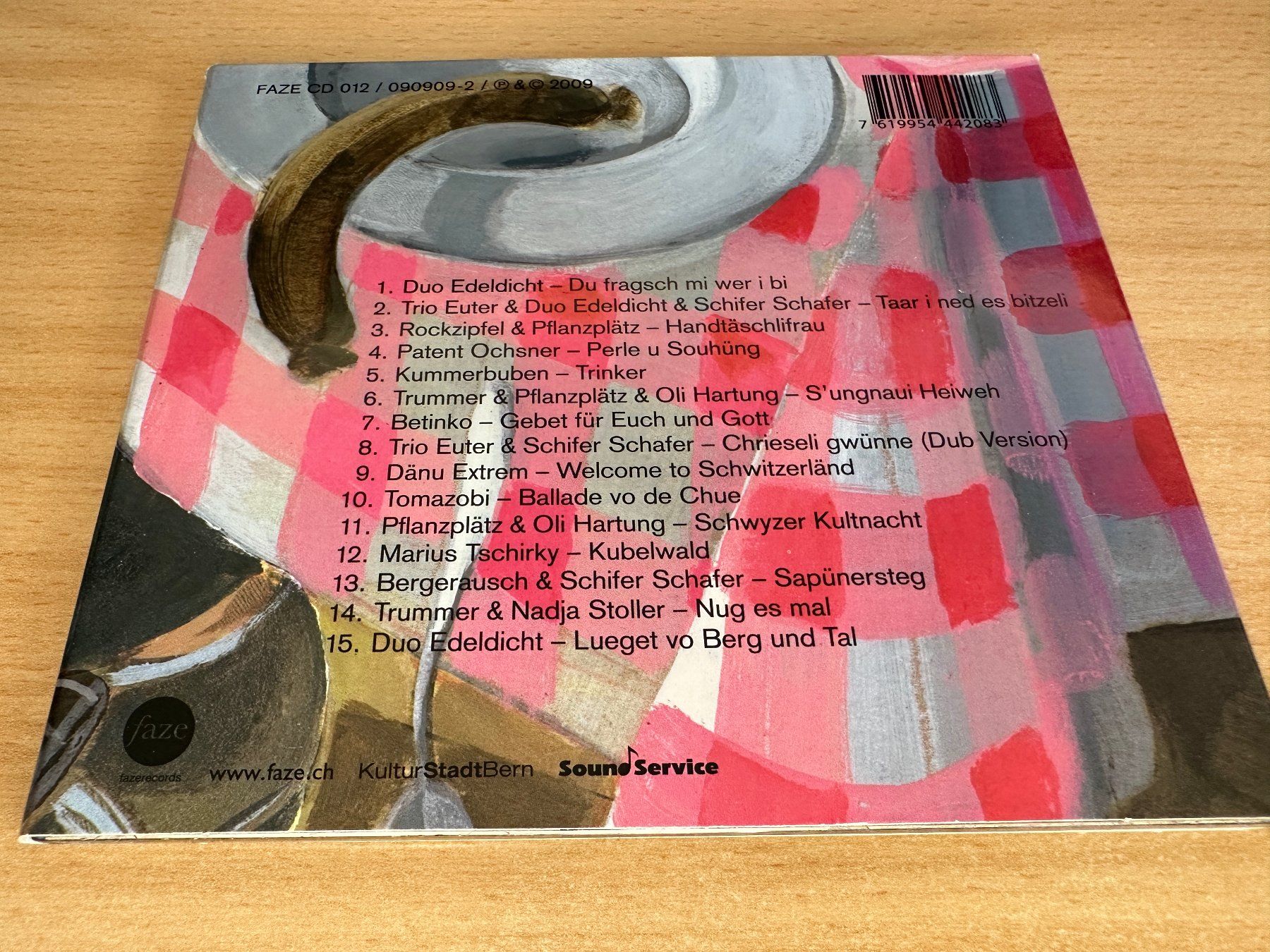 CD: Various – Schweizer Volks Pop – Usato da Rikon im Tösstal venduto da Alpenmutz 1