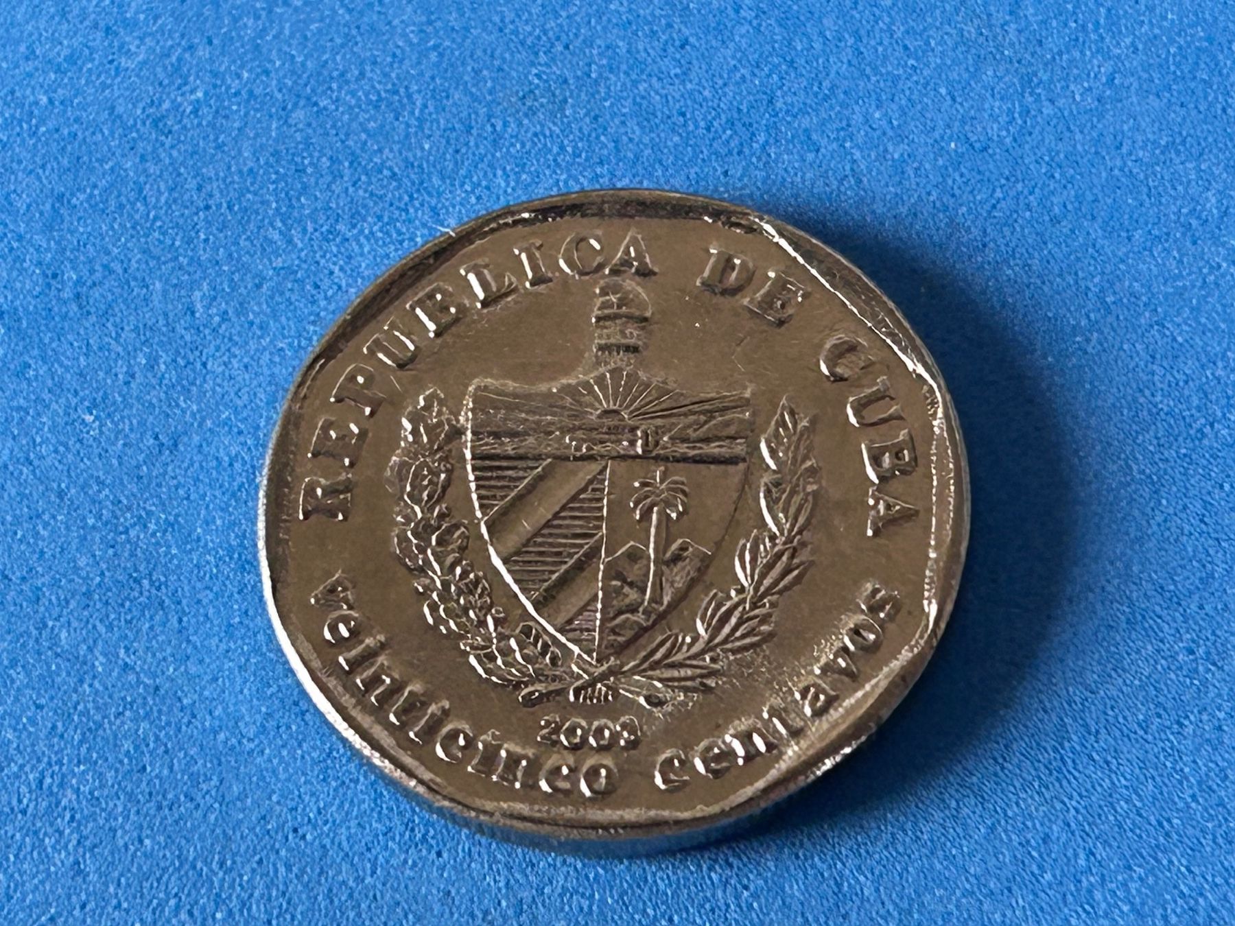 Tutti le monete: Cuba - 25 Centavos 2003 – Usato da Corcelles NE venduto da AJKader 3
