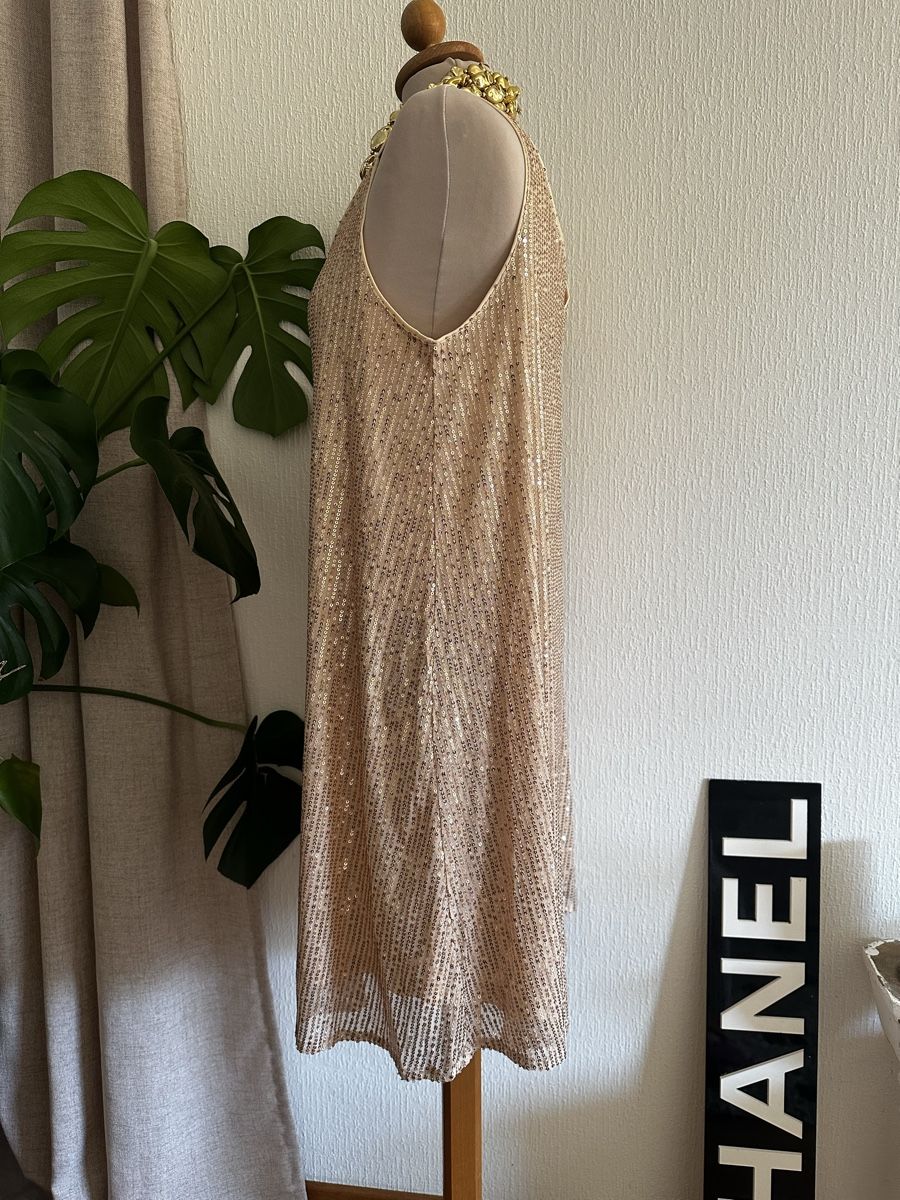 Vestiti: Robe paillettes champagne taille L  – Nuovo (secondo la descrizione) da Châtelaine venduto da Alexandra.jankowski 2