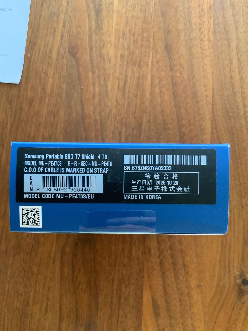 Samsung Dischi rigidi: Samsung T7 Shield – Nuovo e nell'imballaggio originale da Oberwil-Lieli venduto da Gloria112 2