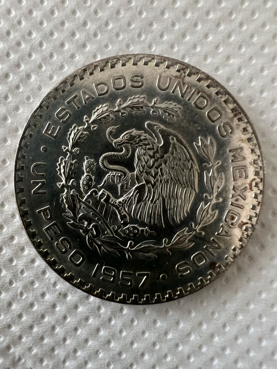 Toutes les monnaies: Un Peso Mexico 1957 – D'occasion à Schöftland par mamajasima5 1