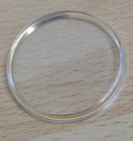 UHRENGLAS Gold  armiert 31,6mm
