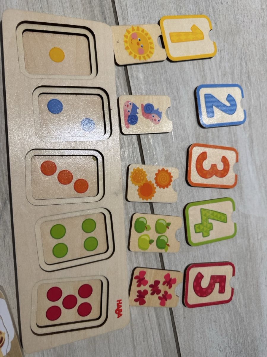Haba Puzzle: Holz-Steckpuzzle-Set für Kinder – Usato da Gelterkinden venduto da Familienferien 1