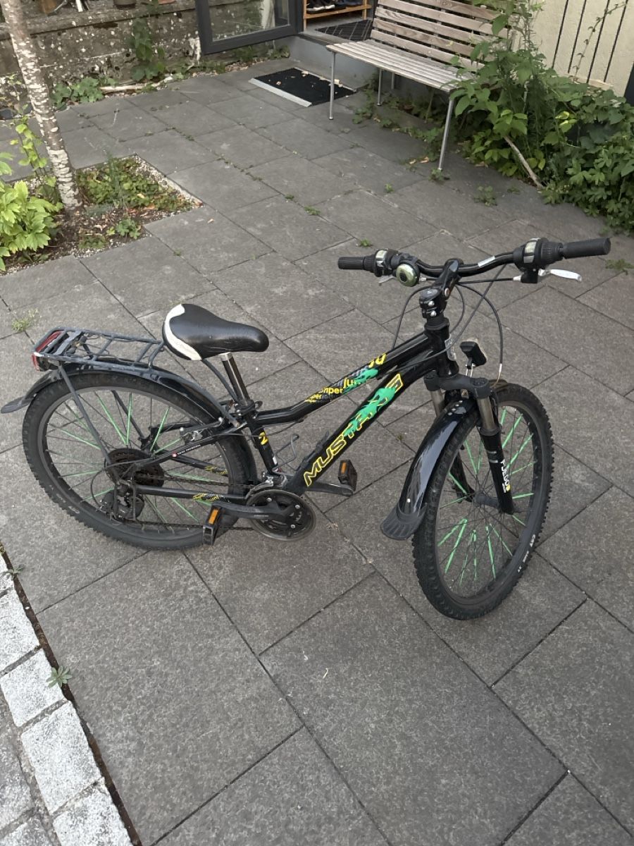 Biciclette: Fahrrad Kinder schwarz gebraucht – Usato da Uster venduto da sytham 1
