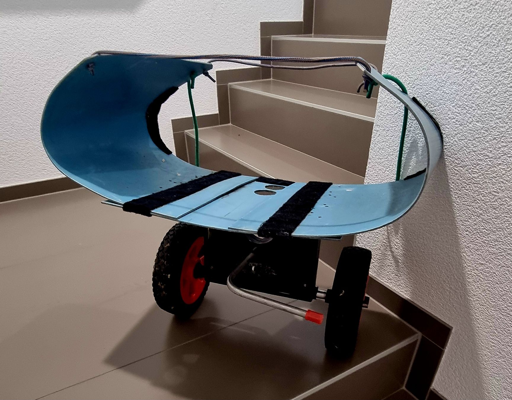 Surfboards & Schwimmbrette: Transportwagen Stand Up Paddling Board (SUP) und Kajak – Gebraucht aus Gempenach von olli1975 3