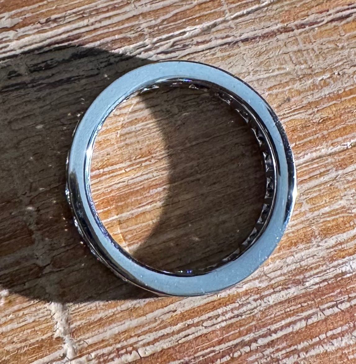Anelli: Anello oro bianco 18ct com diamanti – Usato da Lugano venduto da inf_v8qm 1