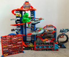 Hot Wheels Ultimate Garage Set mit Autos und Zubehör