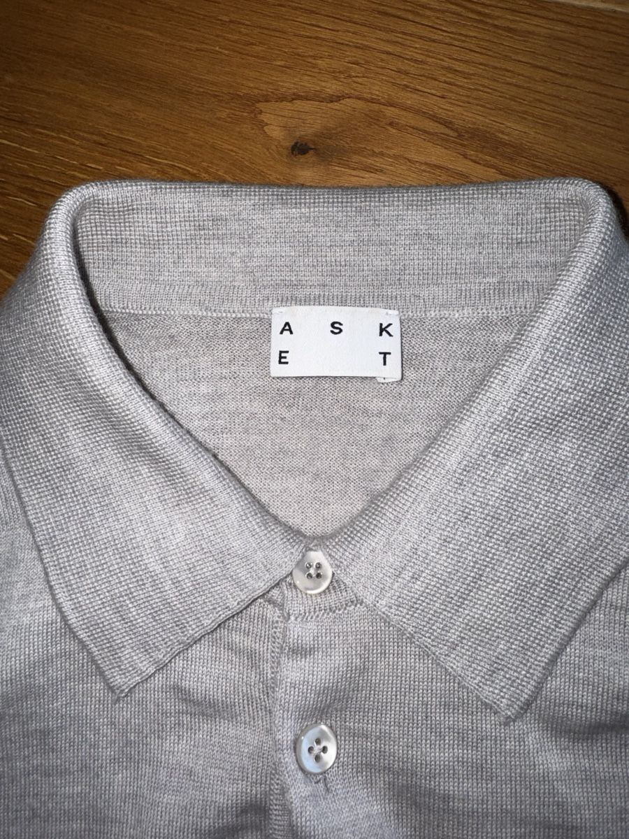 Maglioni & Felpe: Merino Wolle Langarm Polo Asket – Usato da Schaan venduto da kri_tsw8 1