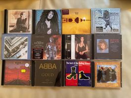Grosse CD Sammlung mit alten Pop/Hits