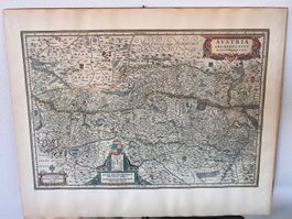 Historische Landkarte – Kunstdruck / Faksimile (1979)