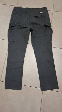 Pantalon cargo gris/vert taille 34