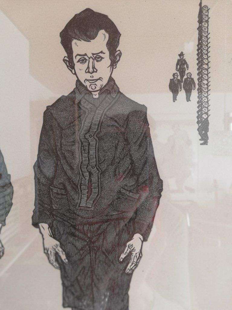 Xilografie: "Adoleszenz" Emil Zbinden – Usato da Uster venduto da walderk 2