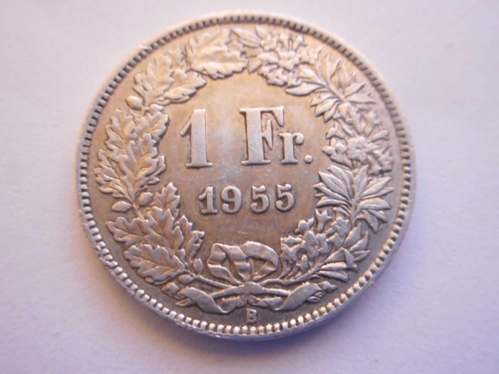 Tutti le monete: 1 Fr. 1955 silber – Usato da Kriegstetten venduto da pizlad2010