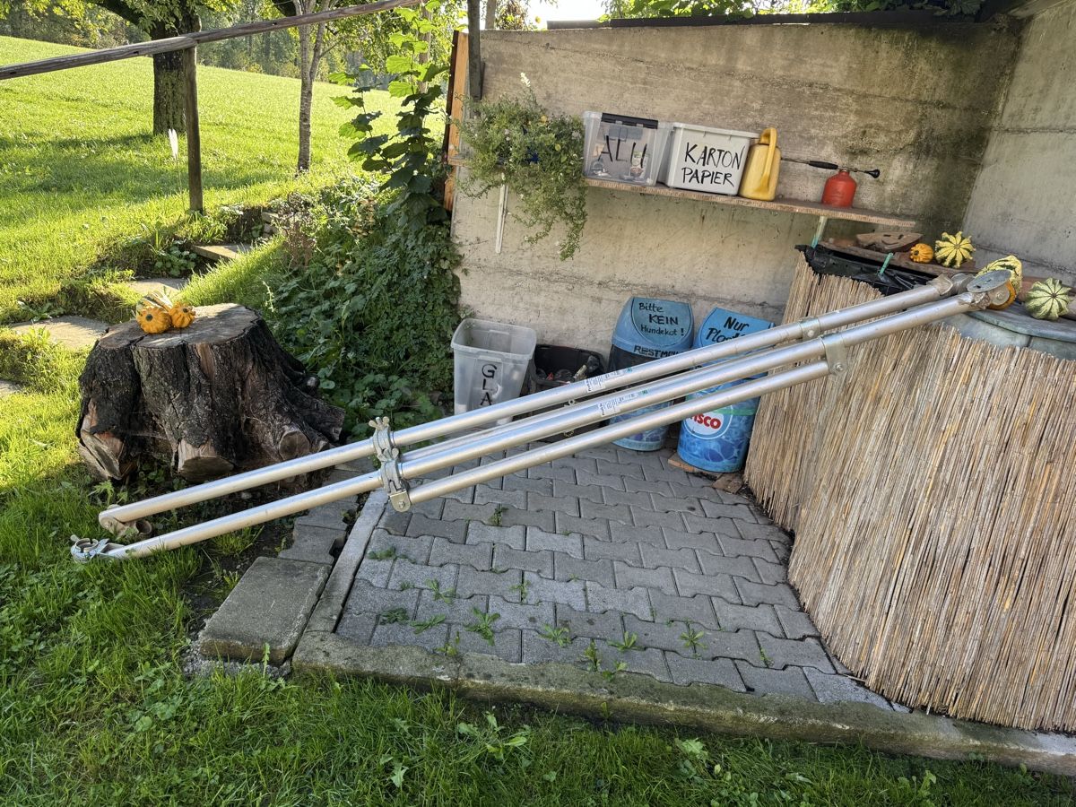 Gerüste: 2 Gerüststützen – Neu (gemäss Beschreibung) aus Emmenmatt von gipfelkreuz