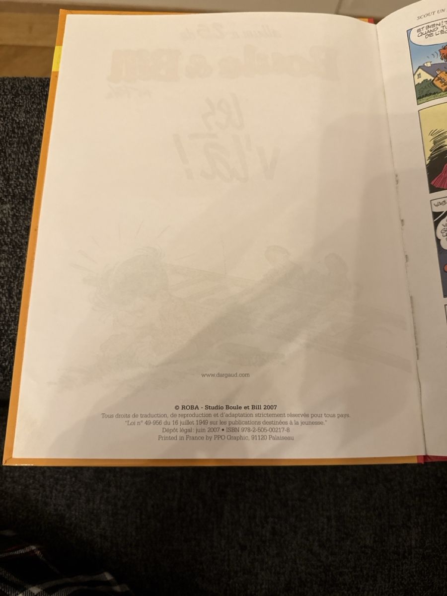 Fumetti: BD BOULE & BILL - TOME 25 - ÉDITION ORIGINALE 2007 – Nuovo (secondo la descrizione) da Genève venduto da Emorejac 2