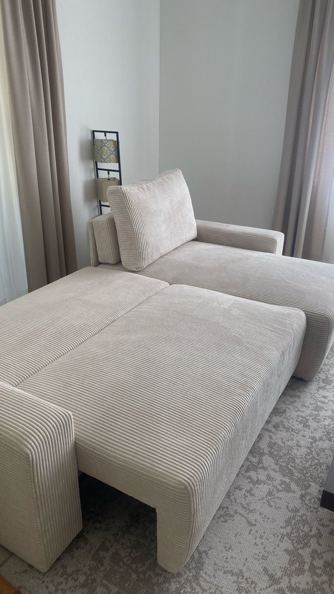 Conforama Sofas: Wunderschönes Cord Ecksofa mit Bettfunktion – Neu (gemäss Beschreibung) aus Ottenbach von sheleu 2