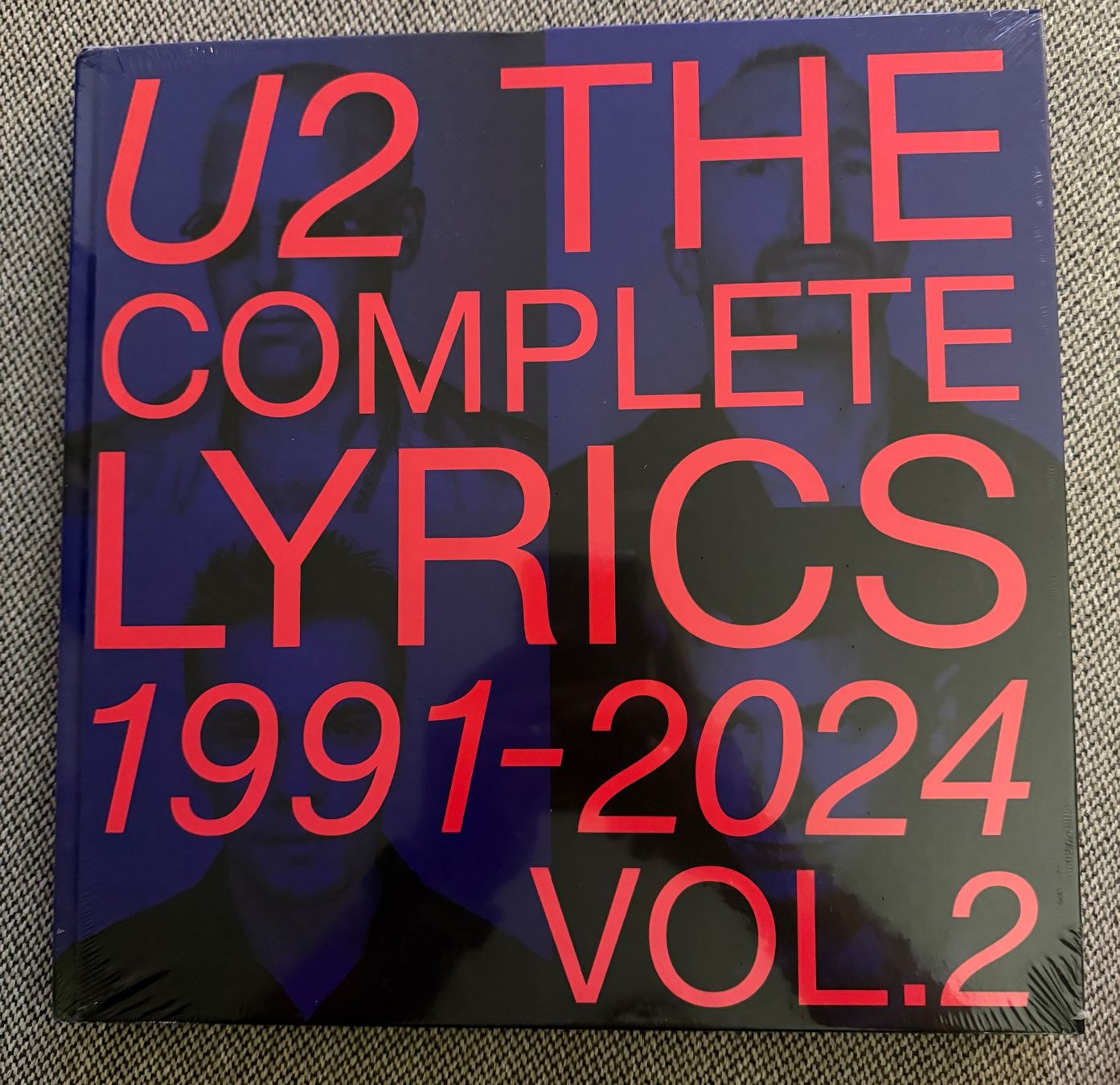 U2 The Complete Lyrics Vol 2 Fan Club Book 2025 SEALED (Neu und