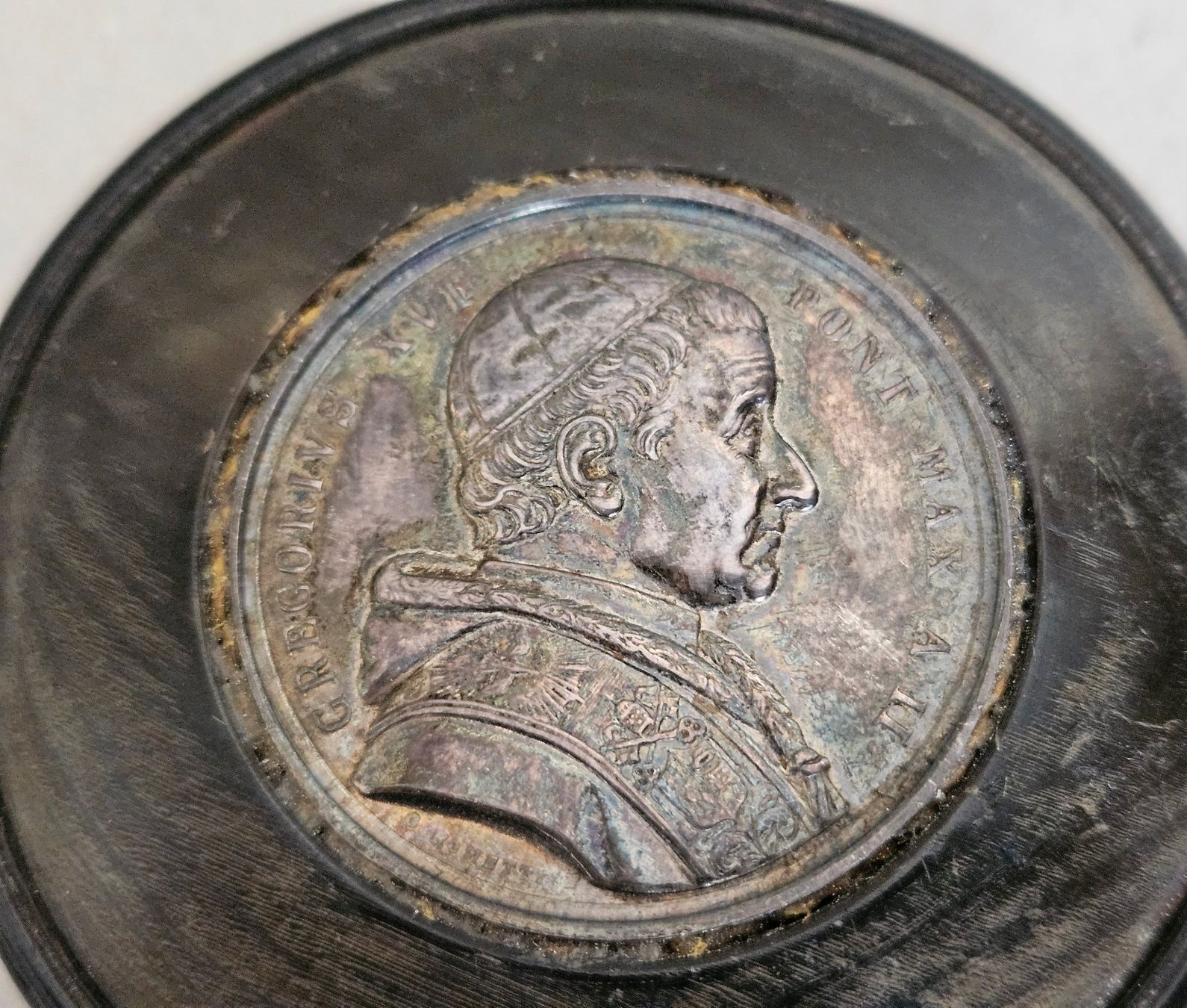 Sculture & Statue: Horn-Schnupftabakdose um 1835 – Usato da Lugano venduto da Numisartes 1