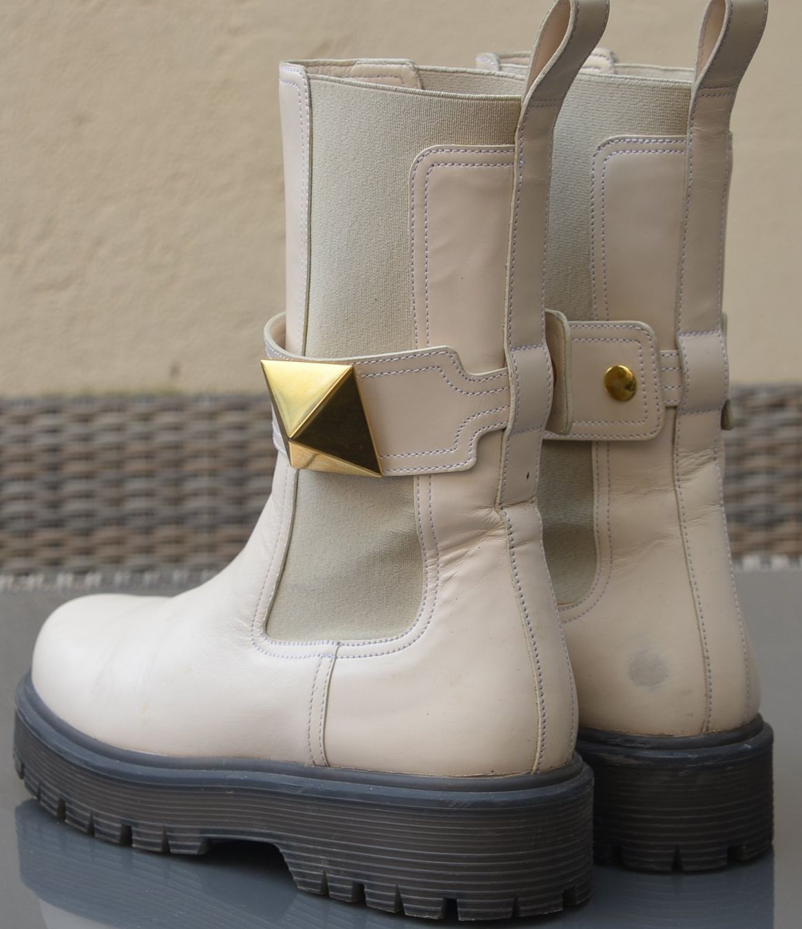 Chanel Damenschuhe: Valentino Boots / Bottes  .38 – Gebraucht aus Collonges von Auganien 7