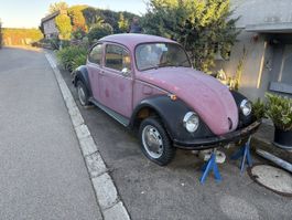 VW Käfer 1974 – ehemaliges Post-Zustellfahrzeug Rechtslenker