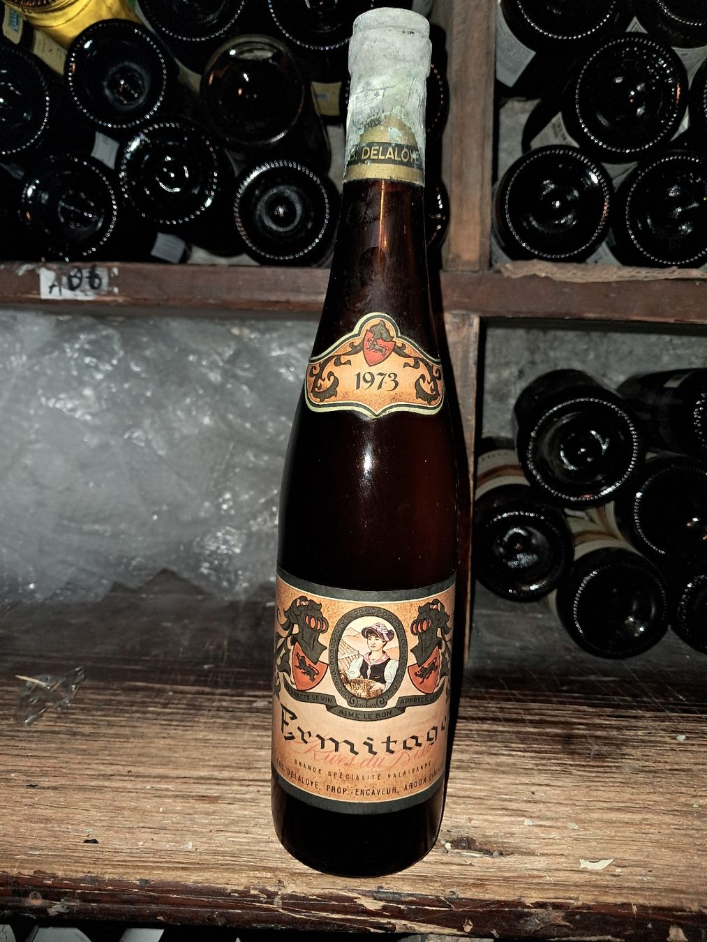 Vino: Ermitage de la commune d'Ardon 1973 – Nuovo e nell'imballaggio originale da Le locle venduto da juliensaran