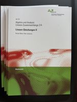 AKAD Algebra Analysis Lineare Gleichungen II new