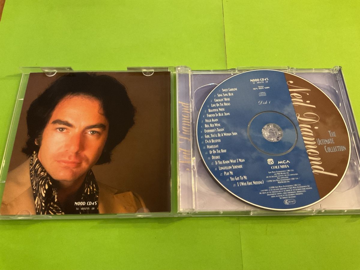 CD: Neil Diamond - The Ultimate Collection (2CD)UK 1996 – Usato da Steinach venduto da Quarkie 1