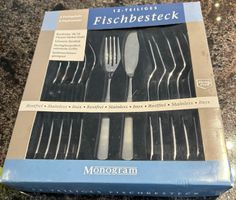 Besteckset Fischbesteck 12 Teiliges 18/10