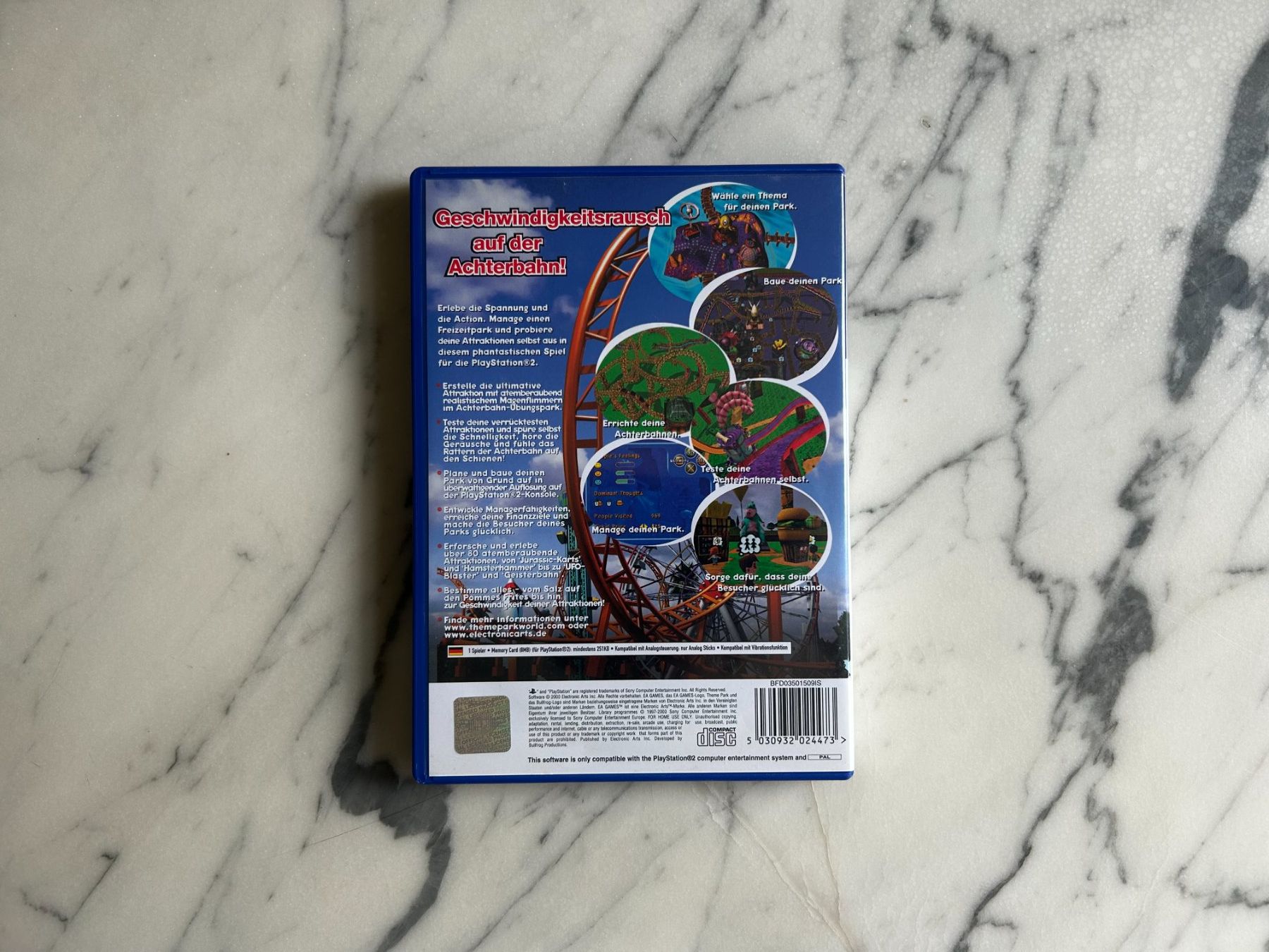 Jeux: Theme Park World - Playstation 2 – D'occasion à St. Gallen par lis_cd6d 1