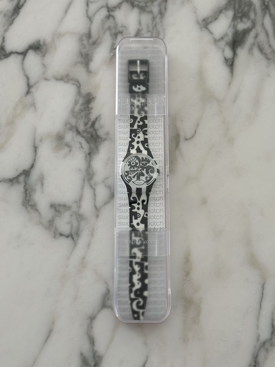 Swatch Orologi: NEW! Swatch Afterdark – Nuovo e nell'imballaggio originale da Thalwil venduto da Ven.Mic 1