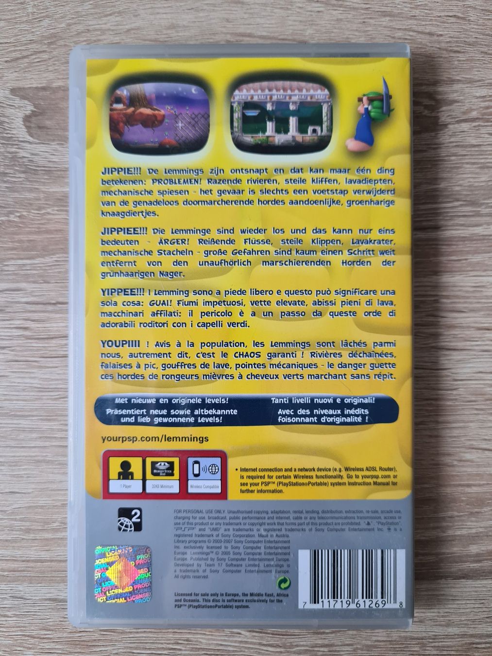 Giochi: Lemmings (Multilanguage Cover) - PSP – Usato da Carouge GE venduto da Franllo 1