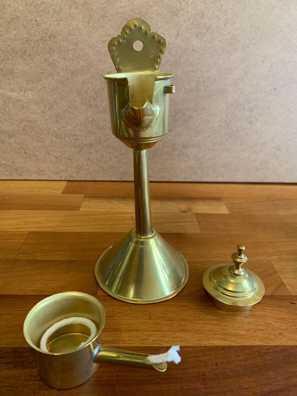 Lampade: 5 schöne alte Öllampen – Usato da Winterthur venduto da sommer_2019 7