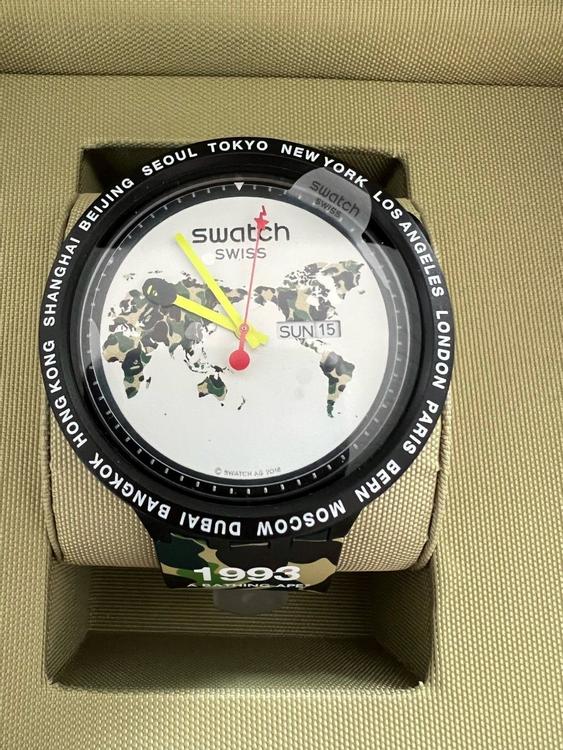 メンズ SWATCH×A BATHING APE | artsiona.com