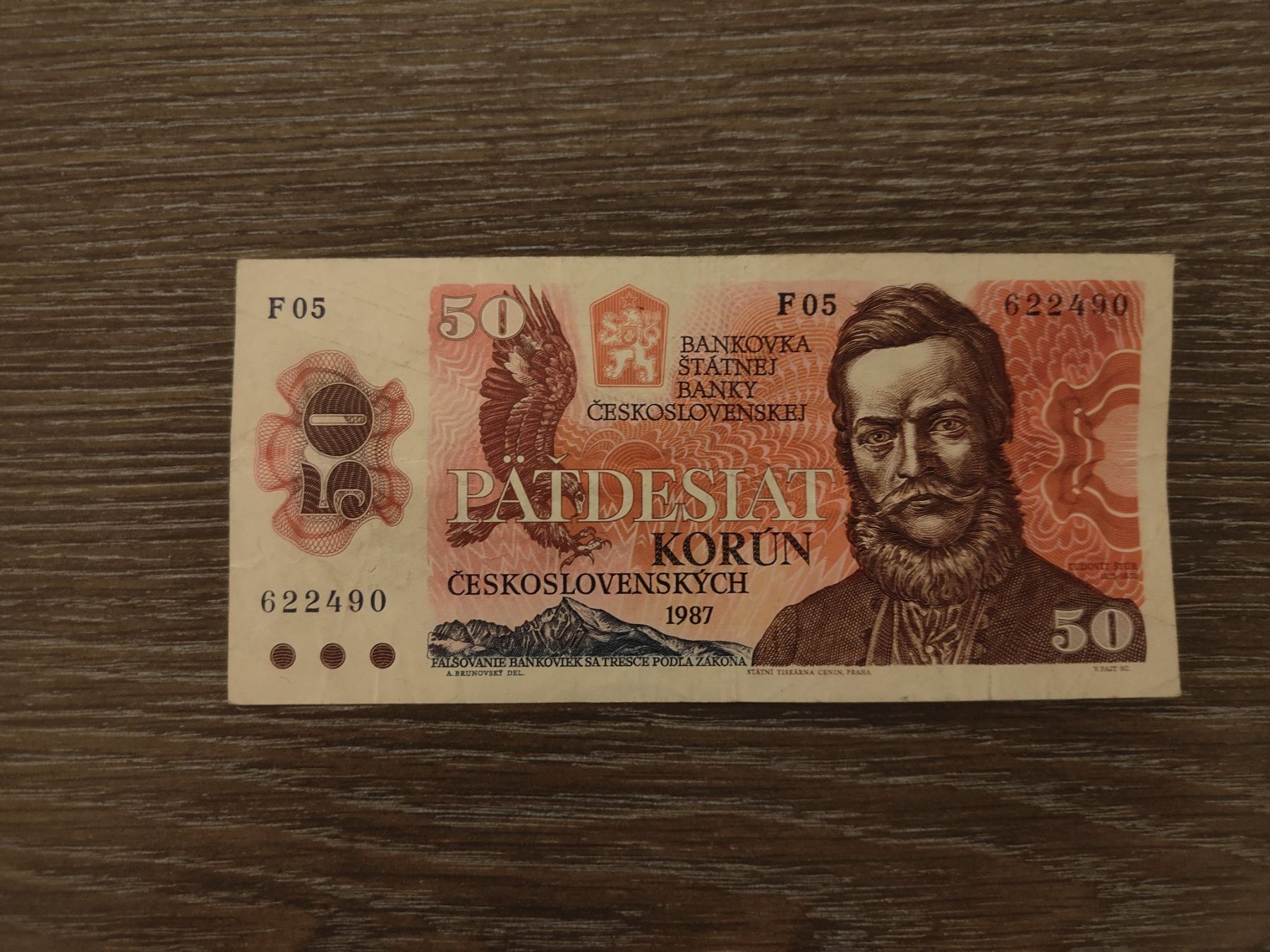 Banconote: Tschechoslowakei 50 Kronen 1987 !!!!!!! – Usato da Flaach venduto da Lonzo99