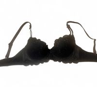 Black Vintage Deadstock Lace Bra